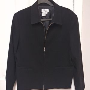 NEW Style & Co. Zip-Up Blazer Jacket